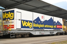 BEMO 2292103 - H0m - Containertragwagen Volg, RhB, Ep. VI - Wagen 2